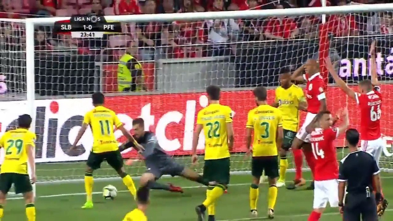 Benfica 2 x 0 Paços de Ferreira - Melhores Momentos - Campeonato Português 23-09-2017 HD