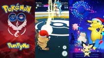 POKÉMON GO GYMS Cleffa, Togepi vs Jigglypuff & Pikachu Holiday