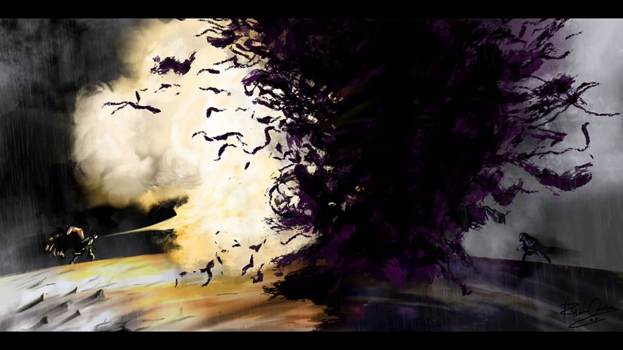 Evangelion comparison: Zeruel vs Eva 01 & Berserk/God mode (Rebuild vs NGE)