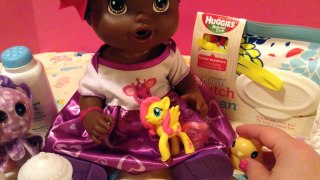 Baby Alive Bitsy Burpsy Baby Doll Daisys Feeding and Changing