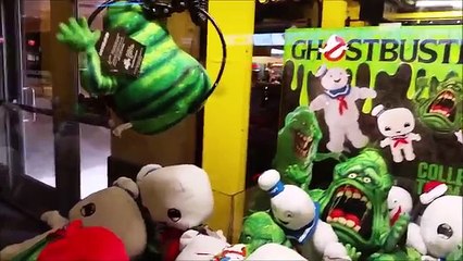 New Ghostbusters Claw Machine Wins!