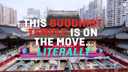 Shanghai's 2,200-Ton Jade Buddha Temple Moved 100 Feet