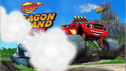 Super Kids Games~! Blaze Dragon Island Race new