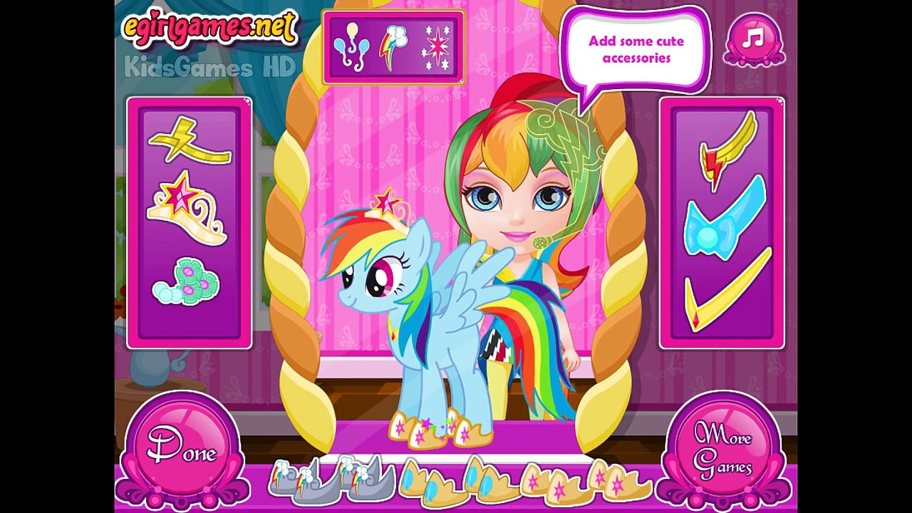 Baby Barbie & My Little Pony Care - Baby barbie & MLP - Dora the Explorer