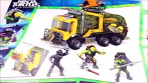 Mega Bloks Battle Truck Teenage Mutant Ninja Turtles Out of the Shadows w/ Donatello & Michelangelo
