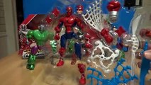 Super Hero Mashers Spider-man, Hulk, Captain America, and Ultron