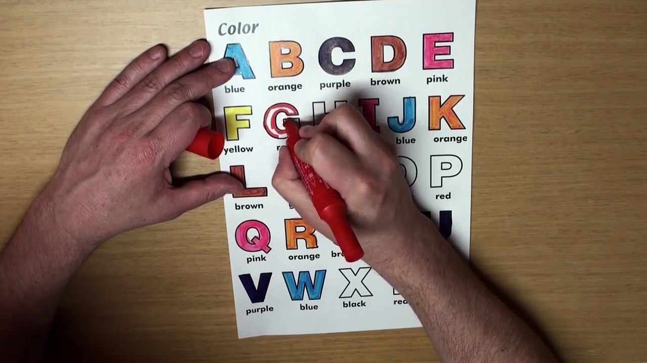 Alphabet Coloring Page for Kids | Maple Leaf Learning Playhouse