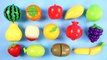 LEARN FRUIT NAMES with Velcro Cutting Toy Set – Educational for Kids & Toddlers