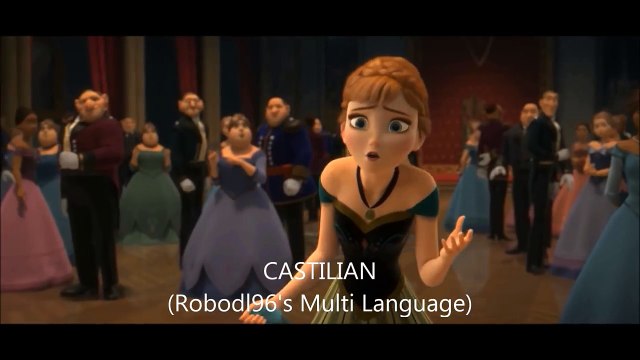 FROZEN The Partys over One Line Multi Language 22 Languages