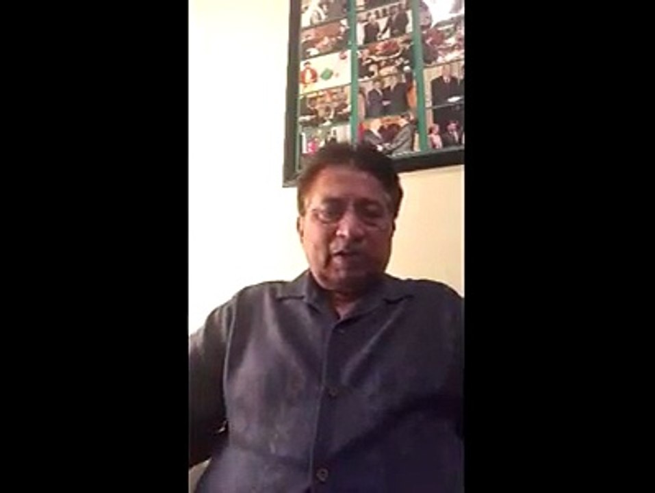 Pervez Musharaf Shocking Video Message Leaked