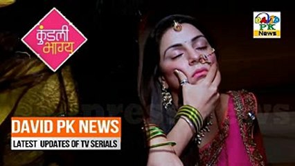 Kundali Bhagya - 24th September 2017 - New Twist - Latest Serial Updates - Zee Tv - David PK News