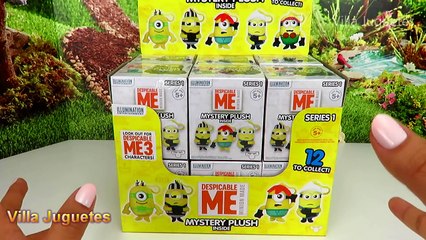 12 Cajitas Sorpresas Mystery Plush de Mi Villano Favorito 3