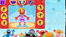 Sesame street charers. Elmo and Abby Cadabby. Toddler game.