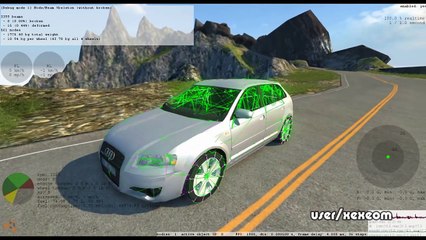 BeamNG.Drive Mod : Audi A3 (Crash test)