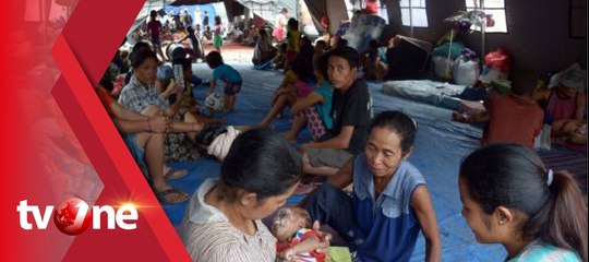 Kondisi Posko Pengungsi Gunung Agung Mulai Meningkat