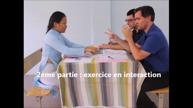 Production orale DELF B1 scolaire et Junior 2ème partie exercice en interaction