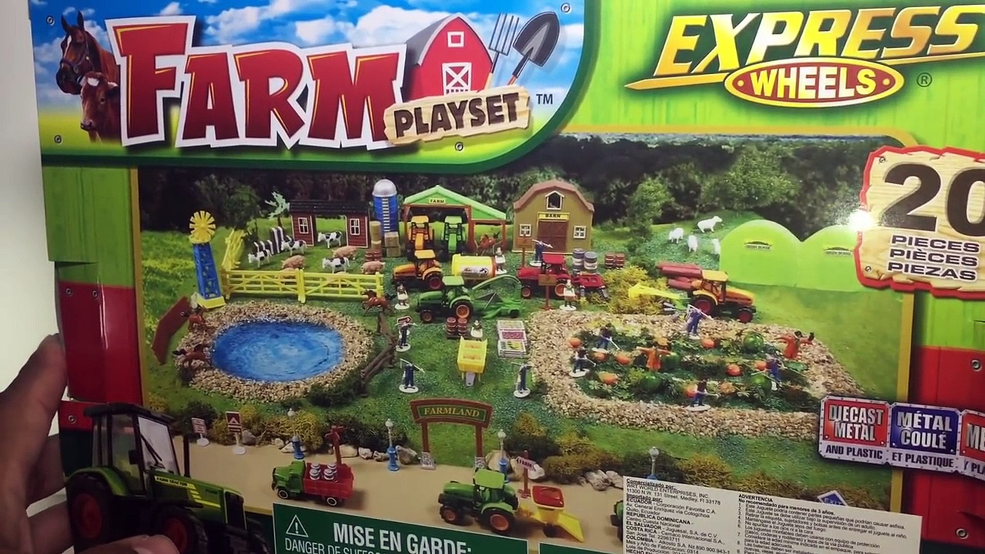 Videos de trores infantiles de juguete Farmland Farm de Express Wheels -  video Dailymotion