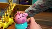 Familia Peppa Pig e George Pega Pikachu do Pokemon Go #3 Toquinho Brinquedos Infantil para Criancas