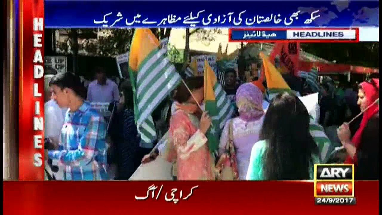 Headlines 1100 24th September 2017