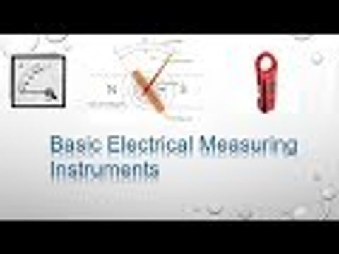Basic Electrical Measuring Instruments - Measuring miter - Earth Bondhon