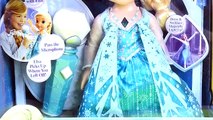 Frozen Sing-a-long Elsa Doll Toy Review - Kid Friendly Song - Let It Go