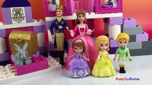 Play Doh Disney Princess Sofia the first Royal Family ❤ Queen Miranda Amber James - DisneyToysReview