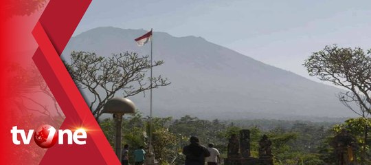 Pantauan Situasi Gunung Agung dari Tiga Wilayah di Bali