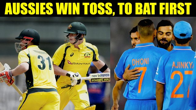 India vs Australia 3rd ODI : Steve Smith wins toss, Virat Kohli & Co. to field first | Oneindia News