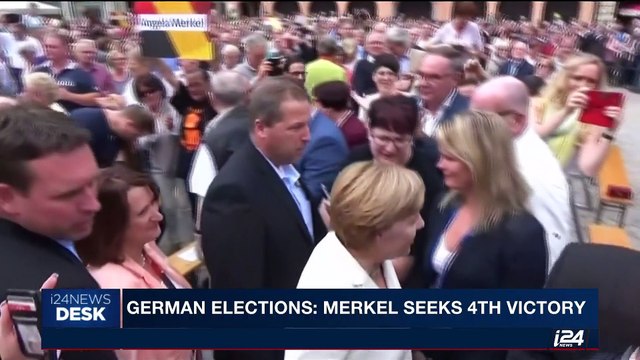 i24NEWS DESK | Far-right party looks to challenge Merkel | Sunday, September 24th 2017