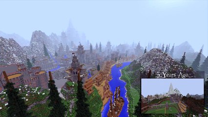 Transforming My First Ever Minecraft Project - EPIC Build!