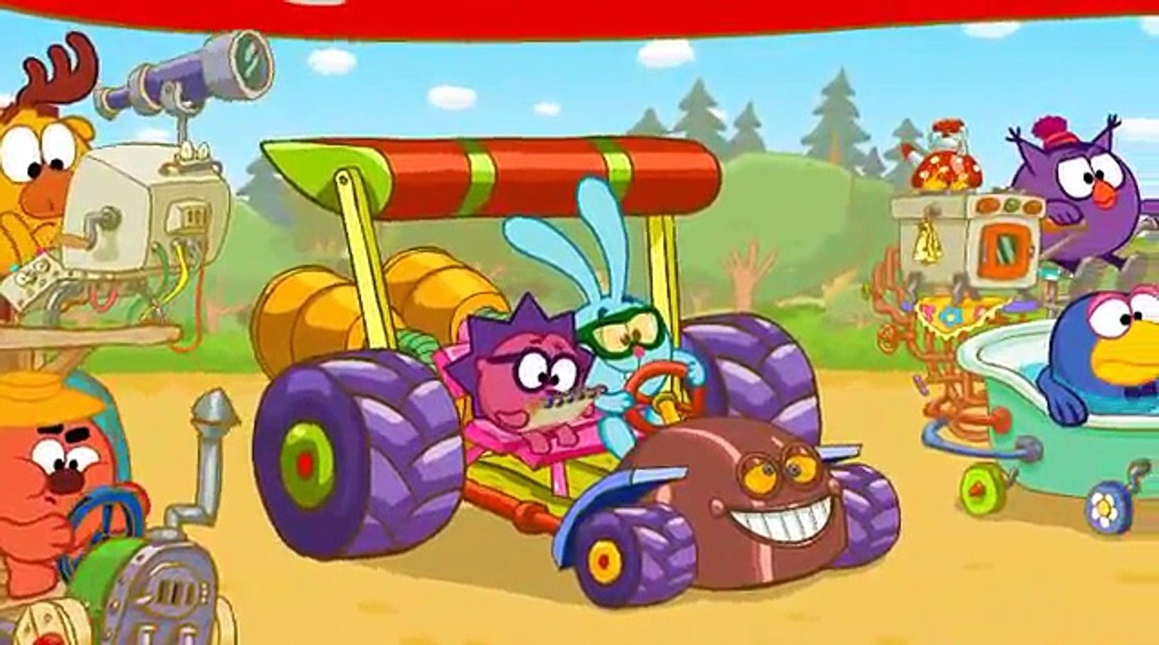 Смешарики 2D - Большие гонки | Мультики для детей