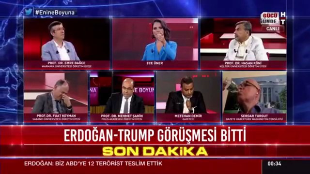 Metehan Demir - Enine Boyuna - 21 Eylül 2017 (Türkiye - ABD İlişkileri)