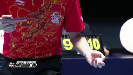 2017 Austrian Open Highlights: Fang Bo vs Kenta Matsudaira (1/4)