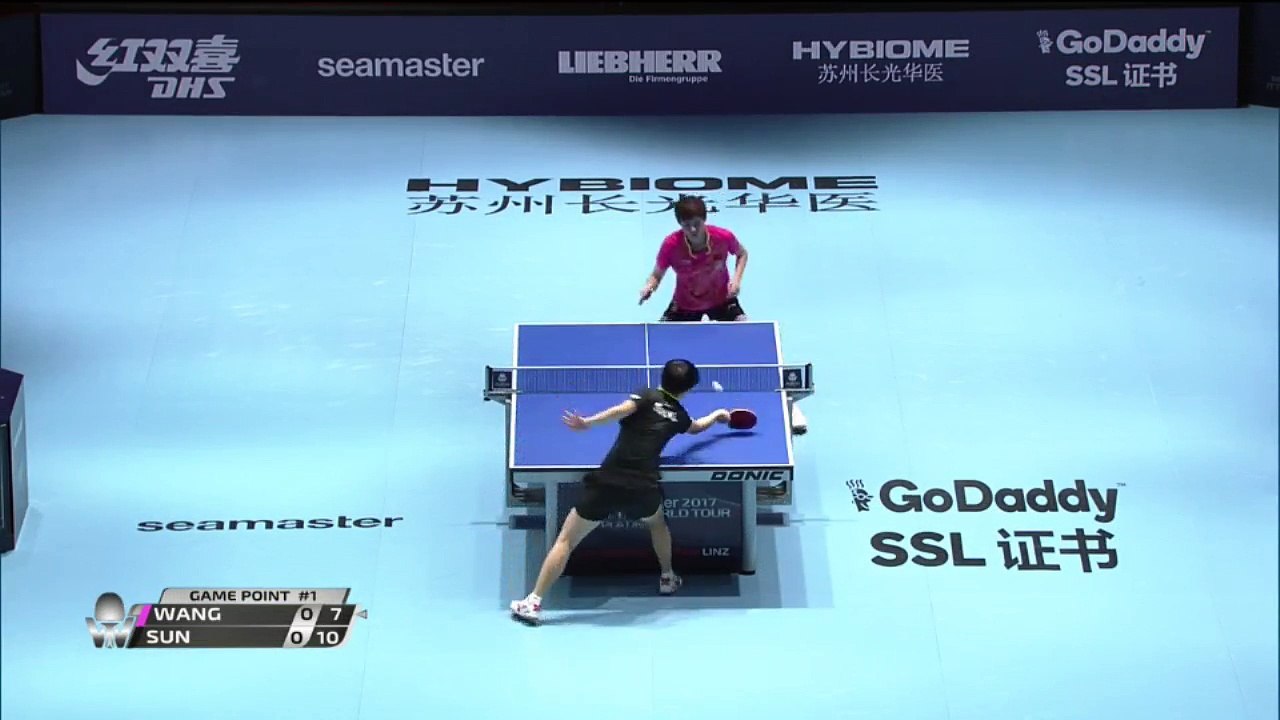 2017 Austrian Open Highlights: Wang Manyu vs Sun Yingsha (1/2)