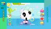 Kids Game app. Baby Panda and frend bathing. Kids its time to take a bath - app for Android iOS