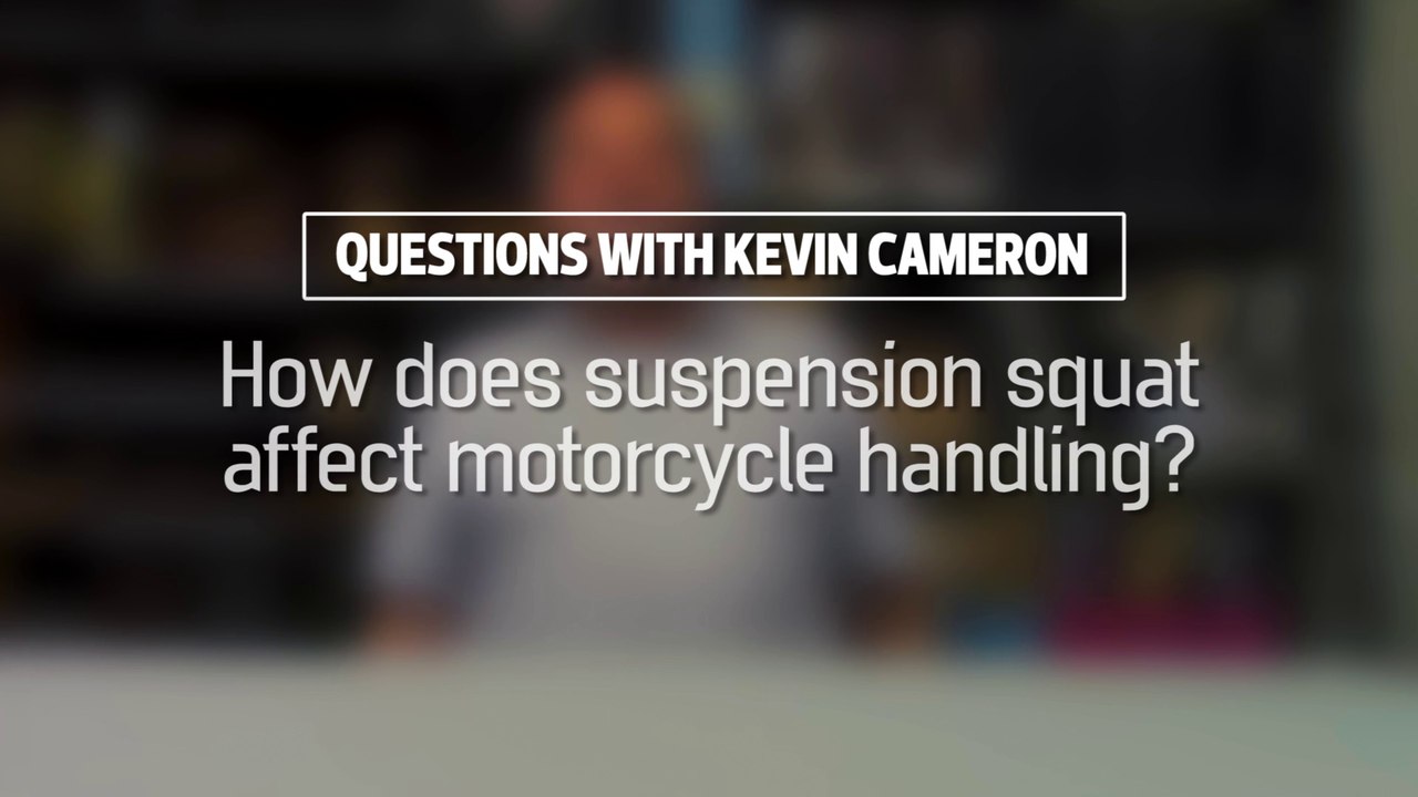 How Does Suspension Squat Affect Motorcycle Handling? video Dailymotion