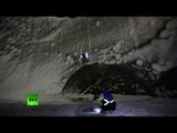 Stunning beauty: Scientists descend into mysterious 'end of world' Siberian crater