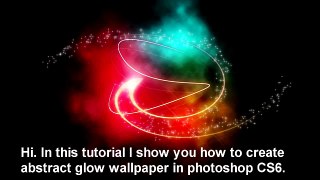 Glow Effect Wallpaper in Photoshop - Tutorial