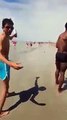 Muslim Lahori Guy Hara-ssed Teenage Girl On europe beach