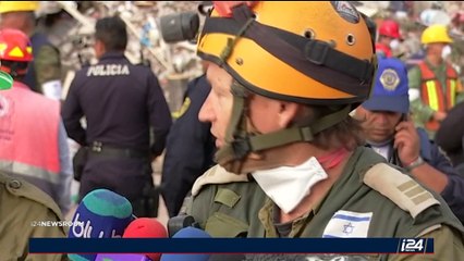 Séisme au Mexique : Les sauveteurs israéliens sur place
