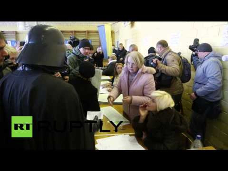 'Show me your face!' Darth Vader banished from ballots after refusing to take off mask