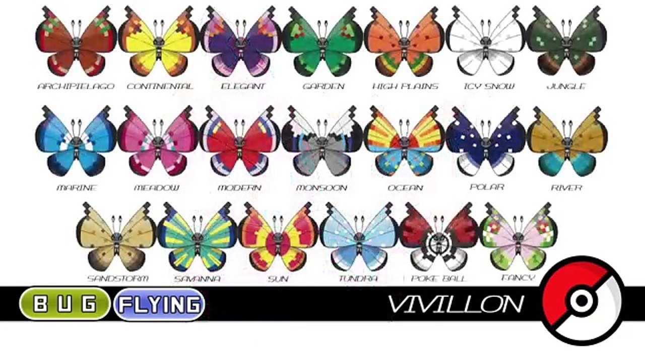 Pokemon 6th Gen / Kalos Dex