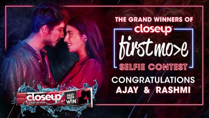 Watch Closeup #FirstMoveSelfie winners Ajay & Rashmi's bold first move (Hindi)