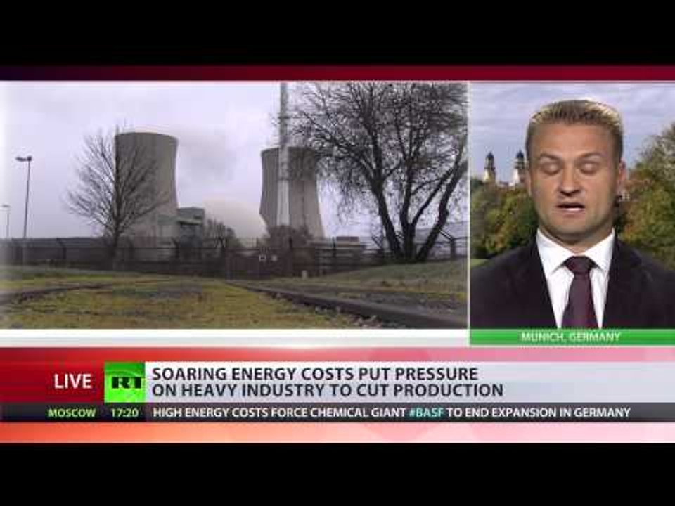 Wind turbines & solar panels force industrial giants out of Germany