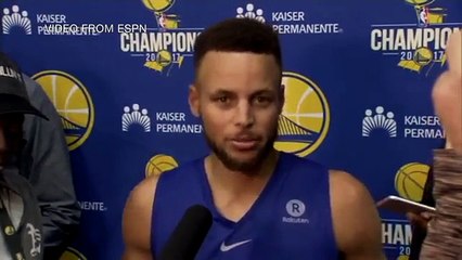 Stephen Curry: Trump tweet 'further cemented' stance on White House