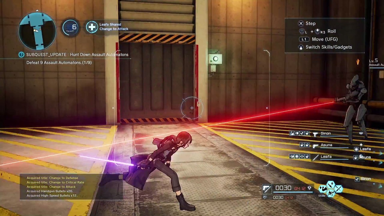 Sword Art Online  Fatal Bullet Gameplay TGS 2017