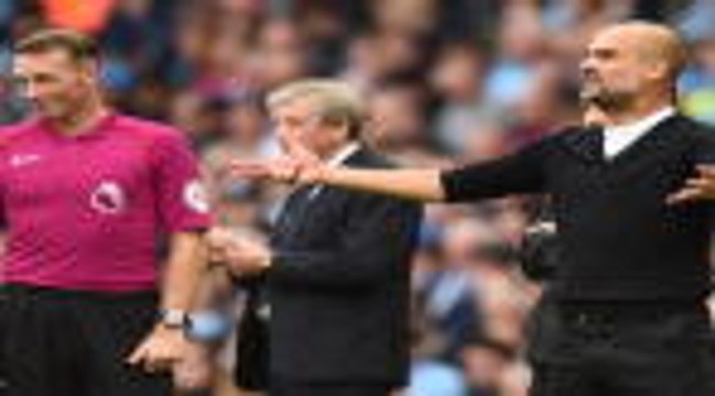 Man City 'too slow' in first half against Palace - Guardiola