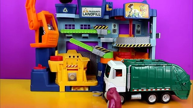 Disney Pixar Cars Lightning Mcqueen and Buzz Lightyear save Toy Story Woody Just4fun290