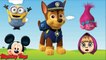 Wrong Heads Paw Patrol Dreamcast Trolls Mickey Mouse Masha and the Bear Finger Family Nursery