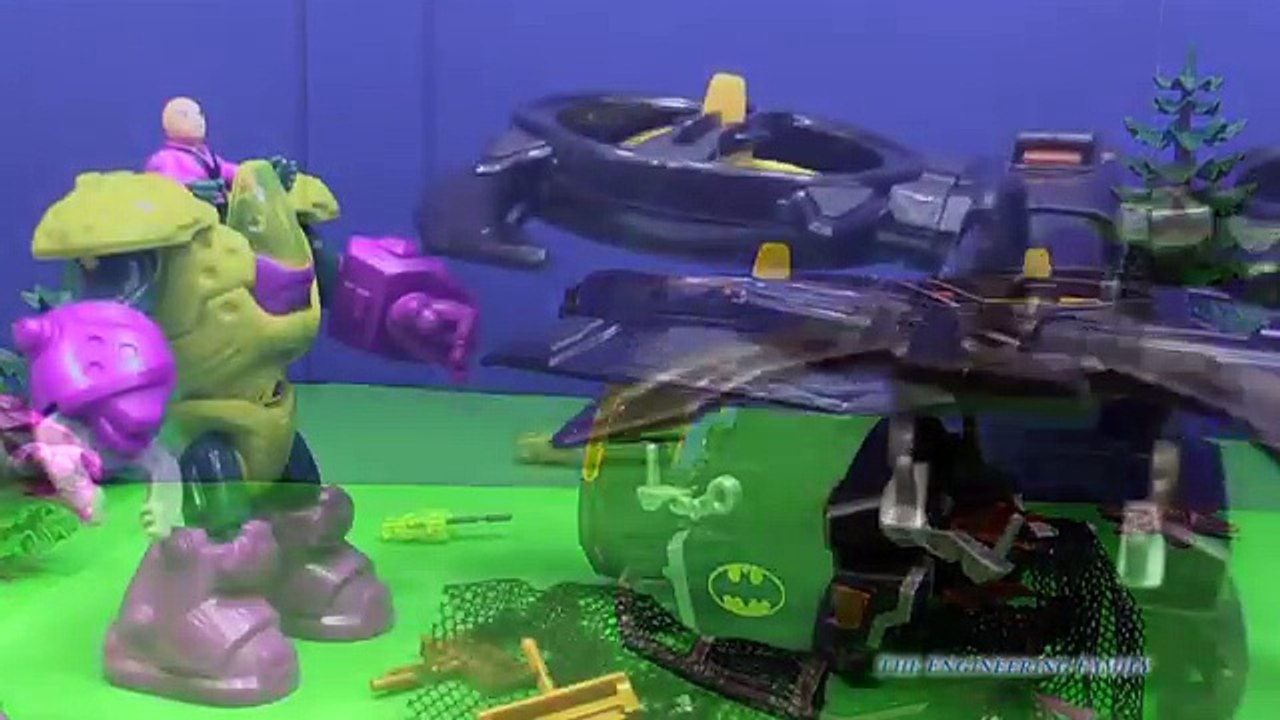 BATMAN DC Heroes Batman Batwing a Batman Imaginext Batman Video Toy Review